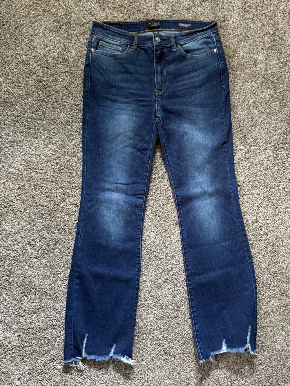 Judy Blue Distressed Boot Cut Jeans JB82519DK Size 11/30